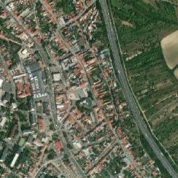 Hustopeče map(satellite map)