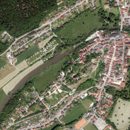 Pappenheim map(satellite map)