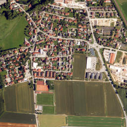 Köfering map(satellite map)