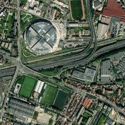 La Courneuve map(satellite map)