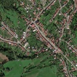 Březová map(satellite map)