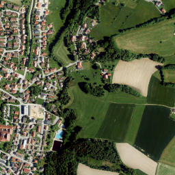 Schwarzach map(satellite map)