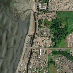 Birch Bay map(satellite map)
