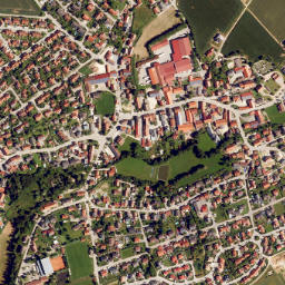 Thalmassing map(satellite map)