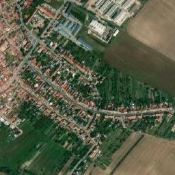 Bořetice map(satellite map)