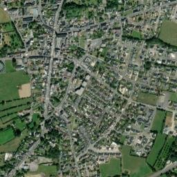 Bréhal map(satellite map)