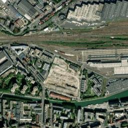 Pantin map(satellite map)