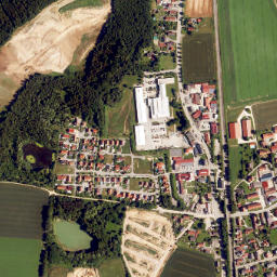 Hagelstadt map(satellite map)