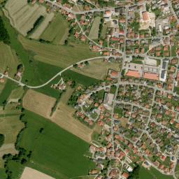 Kirchberg map(satellite map)