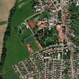 Borovany map(satellite map)