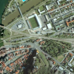 Trenčín map(satellite map)