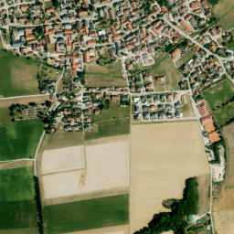 Teugn map(satellite map)