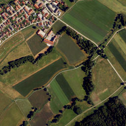 Mötzing map(satellite map)