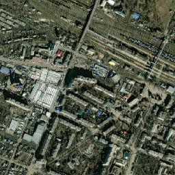 Lozova map(satellite map)
