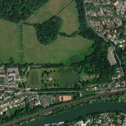 Pomponne map(satellite map)
