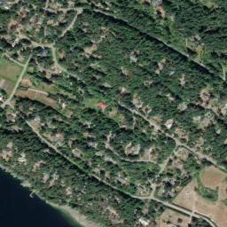 Satellite view of Salt Spring Island Golf and Country Club