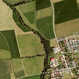 Deiningen map(satellite map)