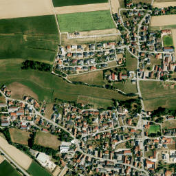 Hausen map(satellite map)