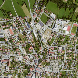 Grafenau map(satellite map)