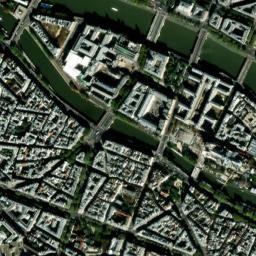 Paris map(satellite map)