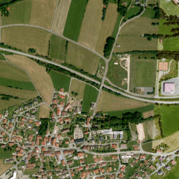 Innernzell map(satellite map)