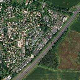 Bailly-Romainvilliers map(satellite map)