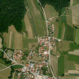 Schaufling map(satellite map)
