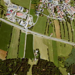 Hohenau map(satellite map)