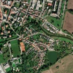 Hodonín map(satellite map)