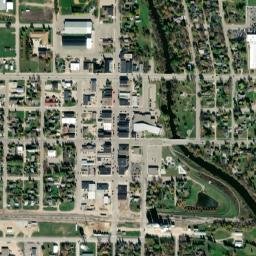 Roseau map(satellite map)