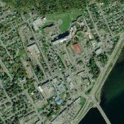 Gaspé map(satellite map)