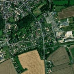 Breteuil map(satellite map)