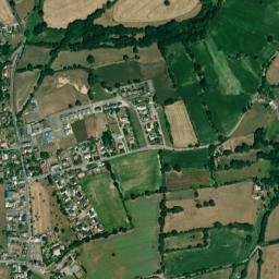 Saint-Planchers map(satellite map)