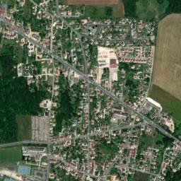 Mouroux map(satellite map)