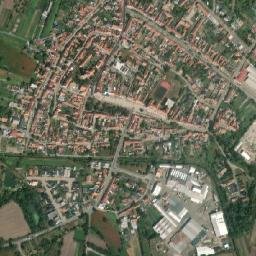 Podivín map(satellite map)