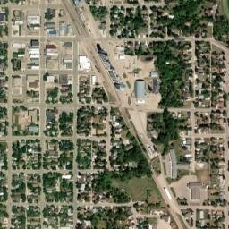 Bottineau map(satellite map)