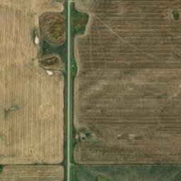 Divide County map(satellite map)