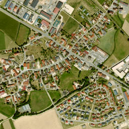 Möttingen map(satellite map)