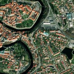Český Krumlov map(satellite map)