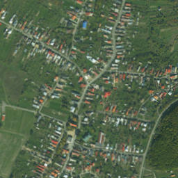 Vinné map(satellite map)