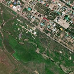 Bulgan map(satellite map)
