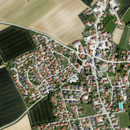 Oberschneiding map(satellite map)