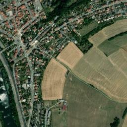 Custines map(satellite map)