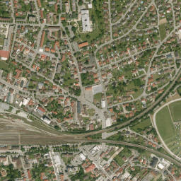 Plattling map(satellite map)