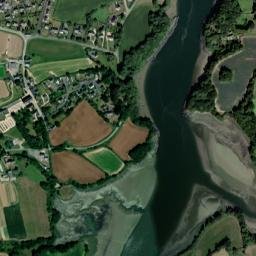 Minihy-Tréguier map(satellite map)