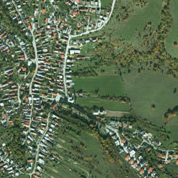 Kavečany map(satellite map)