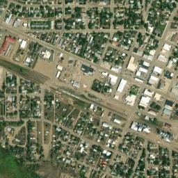 Plentywood map(satellite map)