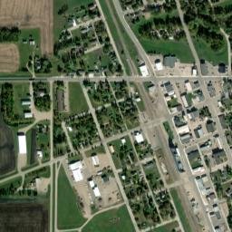 Hallock map(satellite map)