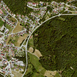 Thurmansbang map(satellite map)