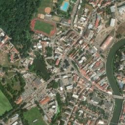 Břeclav map(satellite map)